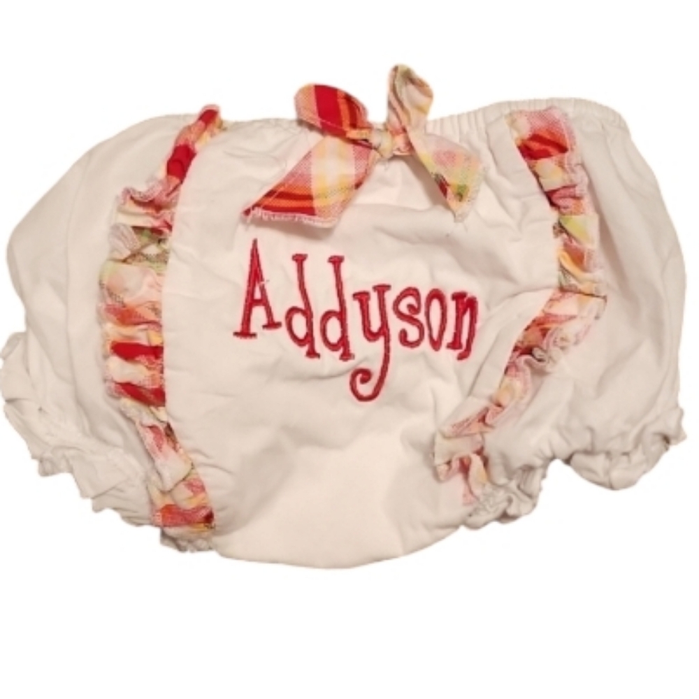 🎉🎉***CLEARANCE***🎉🎉Monogrammed addyson bloomers